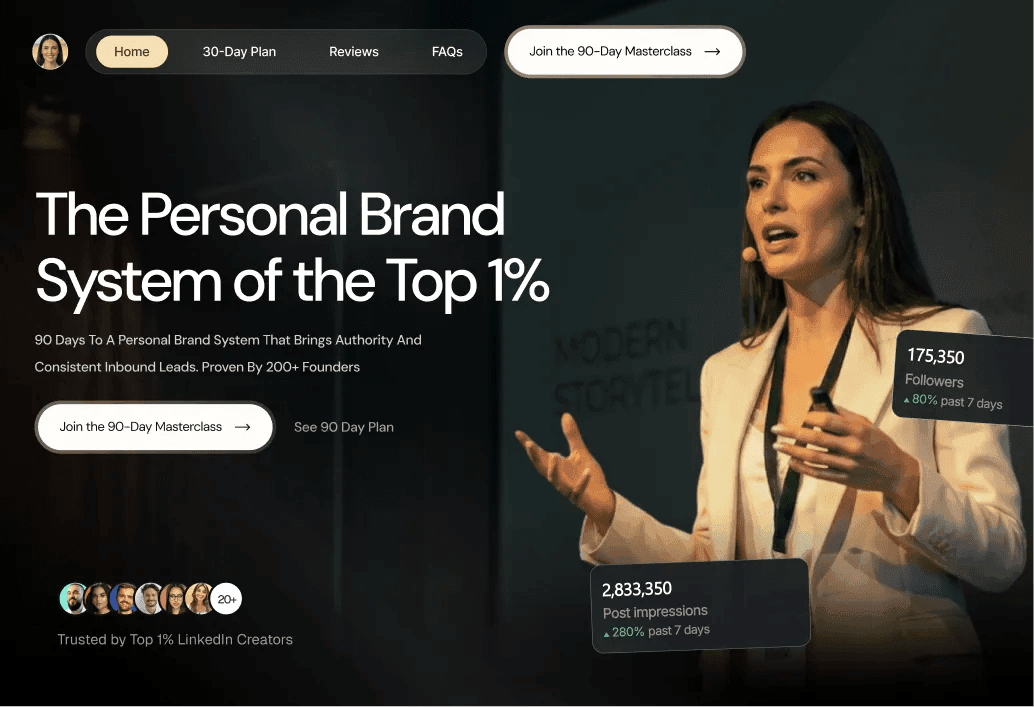 Personal brand strategist