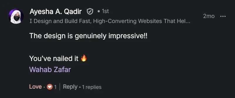 Review from ayesha