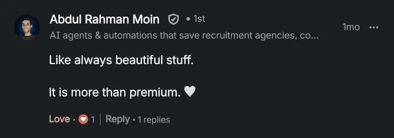Review from moin