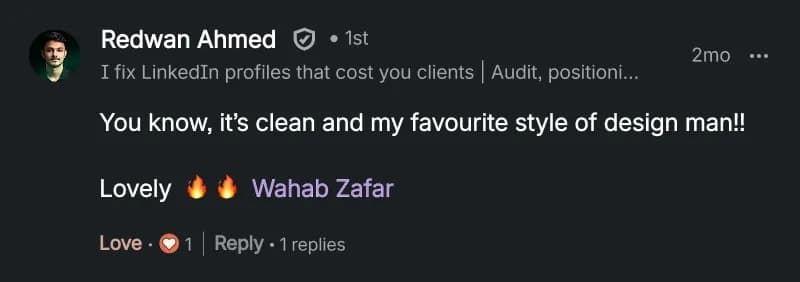 Review from redwan